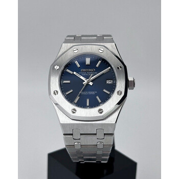 Custom Seiko Mod • Blue Datejust AP • 39mm